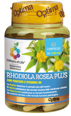 COLOURS OF LIFE RHODIOLA ROSEA PLUS 60 COMPRESSE 1200 MG