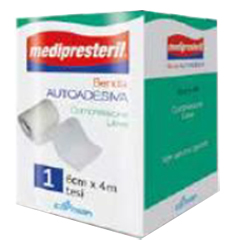 BENDA ADESIVA MEDIPRESTERIL 6X400CM