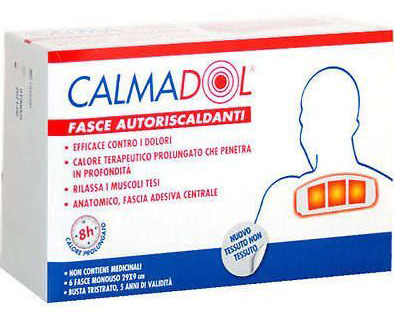 CALMADOL FASCIA RISCALDANTE PACK 6 PEZZI