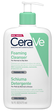 CERAVE SCHIUMA DETERGENTE VISO 473 ML