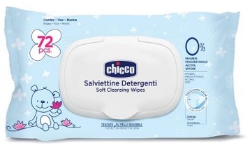 CHICCO COSMESI SALVIETTE 72 PEZZI PLAQ