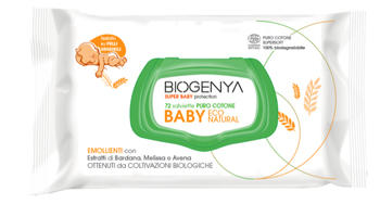 BIOGENYA ECO NATURAL BABY COTONE 72 PEZZI