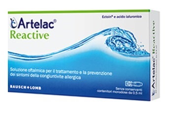 ARTELAC REACTIVE SOLUZIONE OFTALMICA MONODOSE 10 UNITA’ DA 0,5 ML