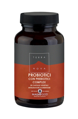 TERRANOVA PROBIOTICI CON PREBIOTICI COMPLEX 50 CAPSULE VEGETALI