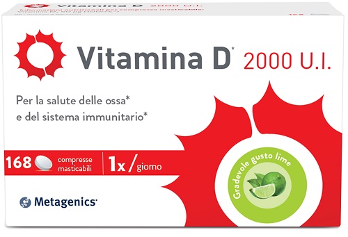 VITAMINA D 2000 UI 168 COMPRESSE MASTICABILI