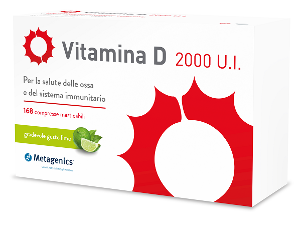 VITAMINA D 2000 UI 168 COMPRESSE MASTICABILI