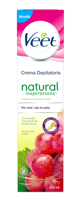 VEET NATURAL INSPIRATIONS CREMA SOTTO LA DOCCIA OLIO SEMI DIUVA 200 ML