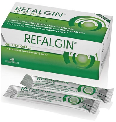 REFALGIN GEL OROSOLUBILE ANTIREFLUSSO 14 BUSTINE 15 ML