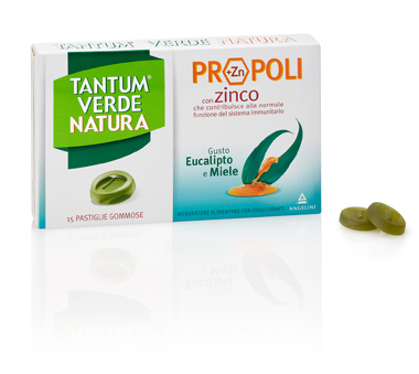 TANTUM VERDE NATURA PASTIGLIE GOMMOSE EUCALIPTO & MIELE 30 G