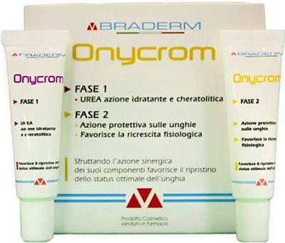 ONYCROM GEL 15+15 ML BRADERM