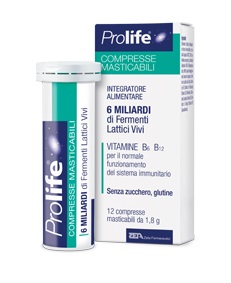 PROLIFE COMPRESSE MASTICABILI INTEGRATORE ALIMENTARE IN TUBETTO CON ASTUCCIO