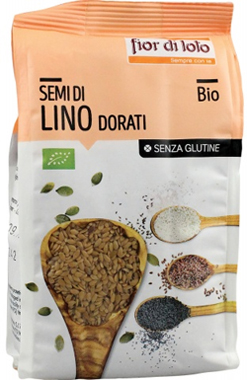 SEMI LINO DORATI SENZA GLUTINE BIO 400 G