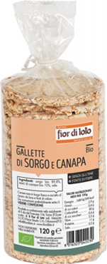 GALLETTE SORGO E CANAPA 120 G