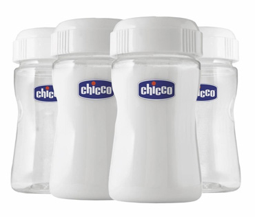 CHICCO CONTENITORI LATTE SILICONE