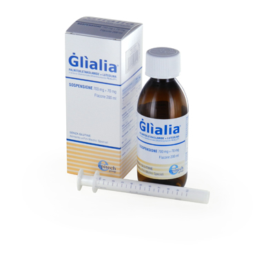 GLIALIA SOSPENSIONE ORALE 700 MG + 70 MG 200 ML