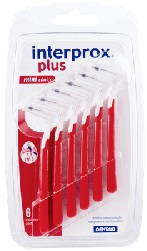 INTERPROX PLUS MINICONICO ROSSO 6 PEZZI