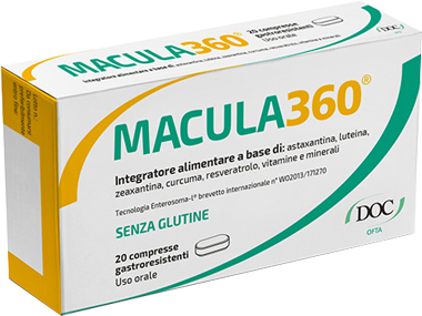 MACULA360 20 COMPRESSE GASTRORESISTENTI