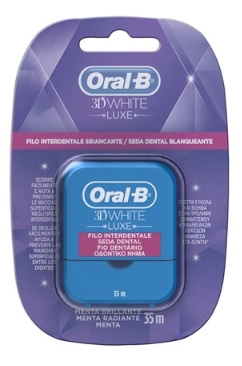 ORALB 3D WHITE LUXE FILO INTERDENTALE 35 METRI