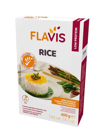 FLAVIS RICE PASTINA APROTEICA FORMATO RISO 400 G