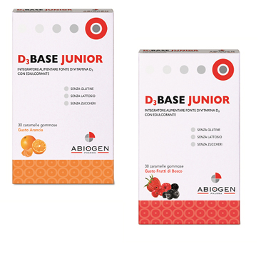 D3BASE JUNIOR 30 CARAMELLE GOMMOSE ARANCIA