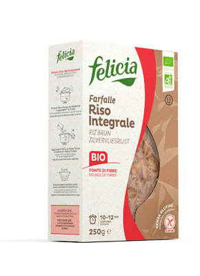 FELICIA FARFALLE RISO INTEGRALE 250 G