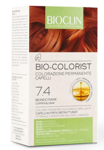 BIOCLIN BIO COLORIST 7,4 BIONDO RAME