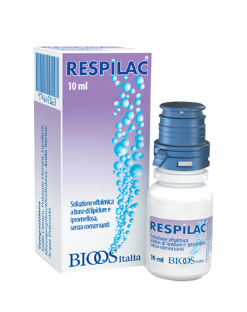 SOLUZIONE OFTALMICA RESPILAC A BASE DI LIPIDURE E IPROMELLOSA 10 ML