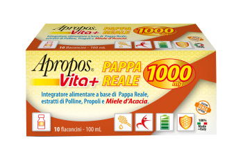 APROPOS VITA+ PAPPA REALE 1000MG 10 FLACONCINI DA 10 ML