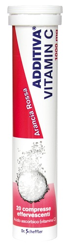 ADDITIVA VITAMINA C ARANCIA ROSSA 1G 20 COMPRESSE