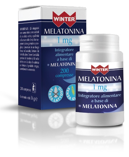 WINTER MELATONINA 1 MG 200 COMPRESSE