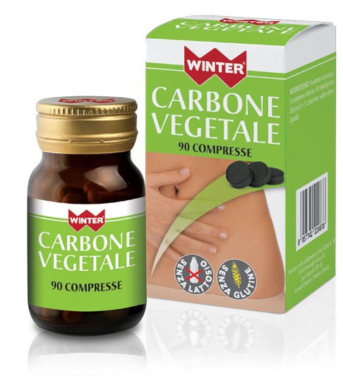 WINTER CARBONE VEGETALE 90 COMPRESSE