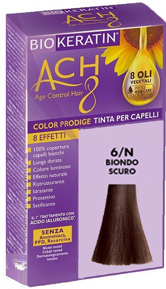 BIOKERATIN ACH8 COLOR PRODIGE 6/N BIONDO SCURO