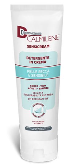 DERMOVITAMINA CALMILENE SENSICREAM DETERGENTE IN CREMA SENZASAPONE PER PELLE SECCA E SENSIBILE 250 ML