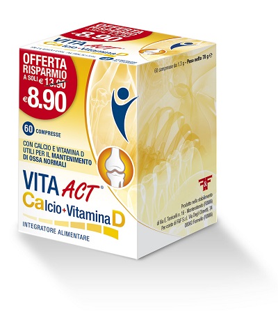 CALCIO + VITAMINA D ACT 60 COMPRESSE