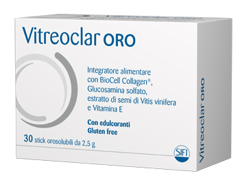 VITREOCLAR ORO 30 BUSTINE OROSOLUBILI DA 2,5 G