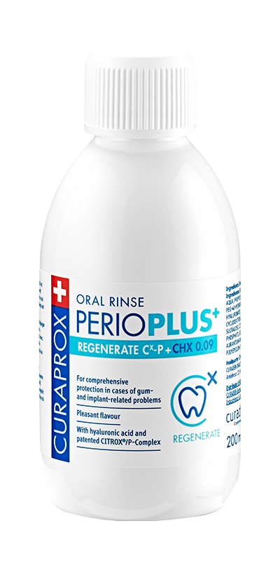 CURAPROX PERIOPLUS+ REGENERATE CHX 0,09% 200 ML