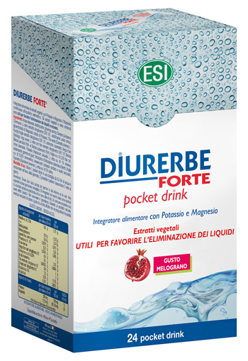 ESI DIURERBE FORTE POCKET DRINK MELOGRANO 24 X 20 ML