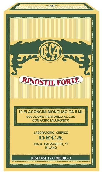 RINOSTIL FORTE SOLUZIONE IPERTONICA 10 FLACONCINI MONOUSO DA5 ML