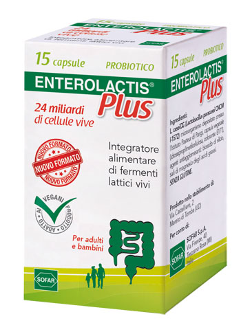 ENTEROLACTIS PLUS 15 CAPSULE