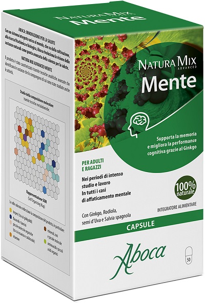 NATURA MIX ADVANCED MENTE 50 CAPSULE