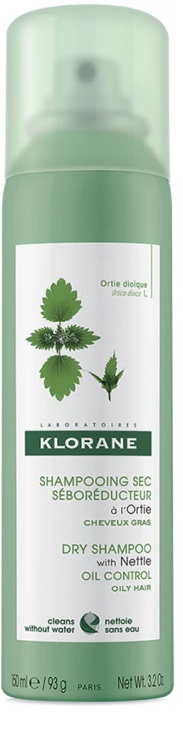 KLORANE SHAMPOO SECCO SEBORIDUTTORE ALL’ORTICA 150 ML