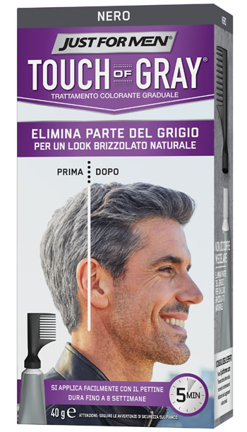 JUST FOR MEN TOUCH OF GRAY NERO 40 G