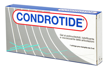 SIRINGA INTRA-ARTICOLARE CONDROTIDE GEL POLINUCLEOTIDI 2% 2ML