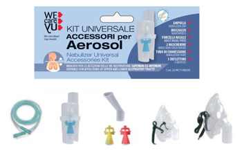 WECAREYU KIT ACCESSORI AEROSOL UNIVERSALE