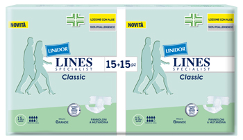 PANNOLONE A MUTANDA LINES SPECIALIST CLASSIC SUPER MG 30 PEZZI