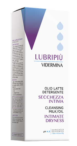 VIDERMINA LUBRIPIU’ OLIO LATTE DETERGENTE SECCHEZZA INTIMA 200 ML