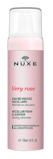 NUXE VERY ROSE MOUSSE LEGGERA DETERGENTE 150 ML