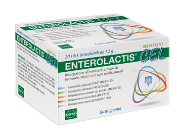 ENTEROLACTIS CEL 20 STICK OROSOLUBILI