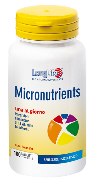 LONGLIFE MICRONUTRIENTS 100 TAVOLETTE