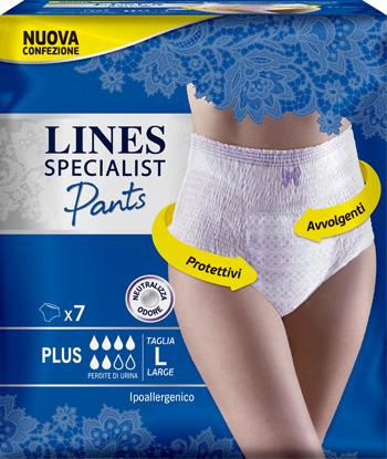 LINES SPECIALIST PANTS PLUS L FARMA 7 PEZZI